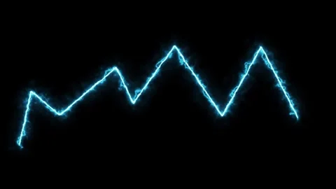 Cool blue flame design for video background Stock Footage 325359250