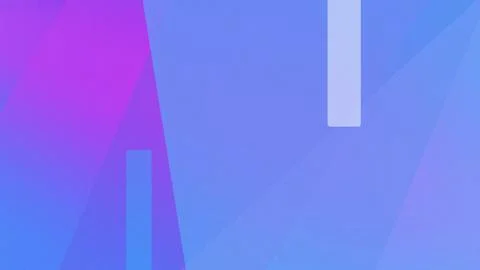 Cool blue gradient fields with purple side lighting and pale vertical recta.. Stock Illustration