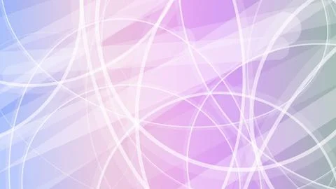 Cool blue-green gradient abstract backdrop with gentle white looping lines .. Stock Illustration