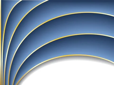 Cool blue Stock Illustration