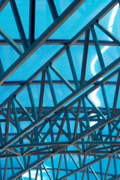 Cool blue metallic background Stock Photos