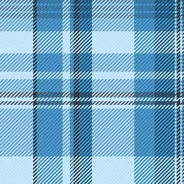 Cool blue plaid pattern.  Perfect for textile design, website backgrounds, .. Stock Illustration