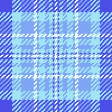 Cool blue plaid pattern, perfect for textile design, fashion, or website ba.. Stock Illustration