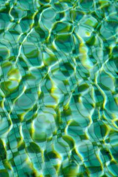 Cool blue pool water Foto stock