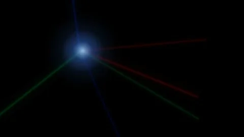 Cool blue rgb split overlay for chromatic effect. Video overlay Video stock 342623190