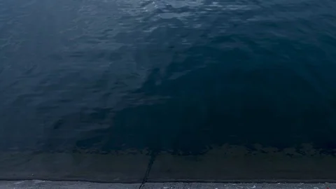 Cool Blue Rippled Waters Sunset Timelapse Motion Background Stock Footage 117158920