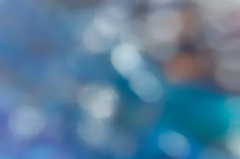 Cool Blue Teal Abstract Gradient Soft Focus Bokeh Texture Background, Ether.. Stock Photos