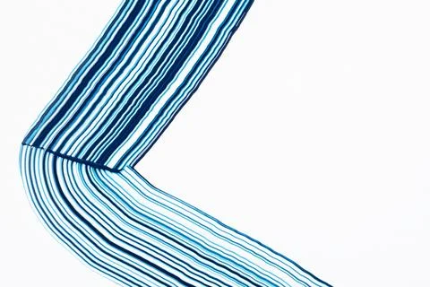 Cool blue textured background wavy pattern abstract art Foto stock