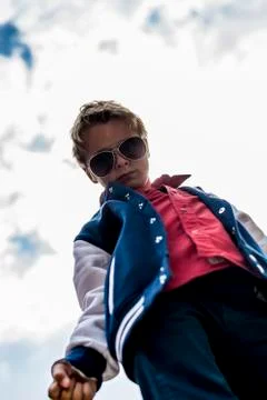 Cool boy Stock Photos