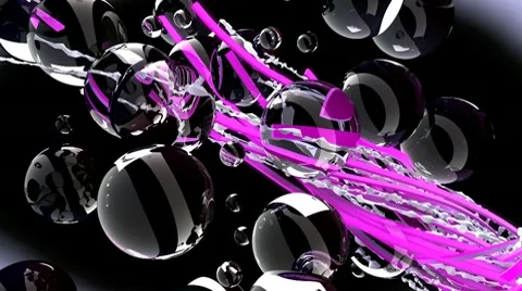 Cool Bubbles (HD+Loop) Stock-Footage 10773460