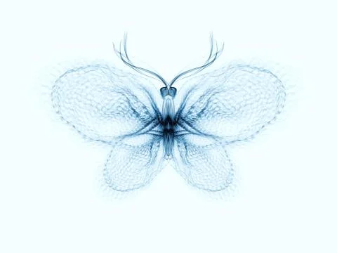 Cool Butterfly Stock Illustration