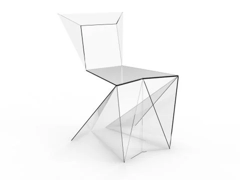 Cool Chair Illustrazione stock