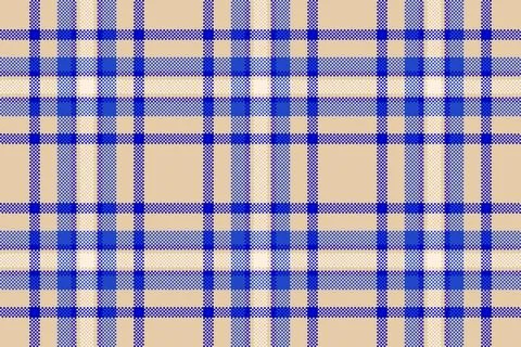 Cool check tartan seamless, jacket pattern background vector. Greeting text.. Stock Illustration