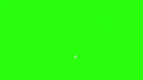 Cool Circle Burst, Explosion Effect on Green Background Stock Footage 208418731