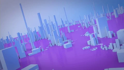 Cool City 4K Video stock 104649342