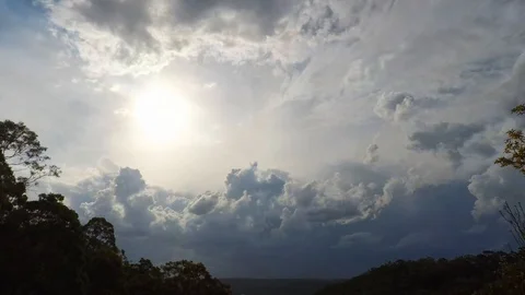 Cool Clouds and Storm  Stock Footage 106480133