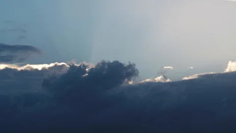 Cool clouds chilllin Stock Footage 92372641