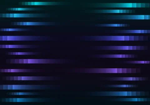 Cool color of abstract pixel speed background Illustrazione stock