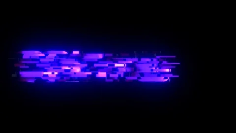 Cool colorful glitch CONTINUE text animation background logo seamless loop New Stock Footage 99225933