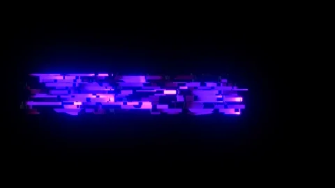 Cool colorful glitch FUNUCTION text animation background logo seamless loop New Stock Footage 99225572