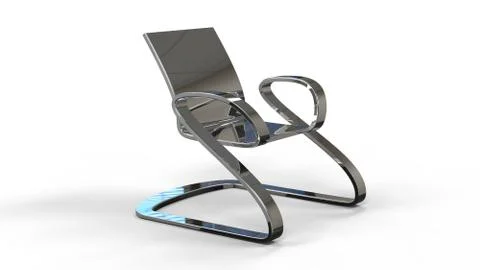 Cool Concept Chair Иллюстрация