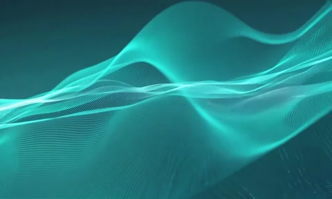 A cool cyan and blue gradient background Stock Footage 304565547