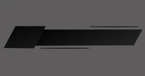 Cool designed a modern lower third in the high-resolution. Modern cooled de.. Stock Illustration
