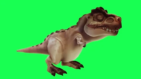 Cool Dinosaur Cartoon Small Smiling From 