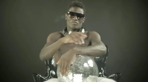 Cool disco guy sequence Stock Footage 12249221