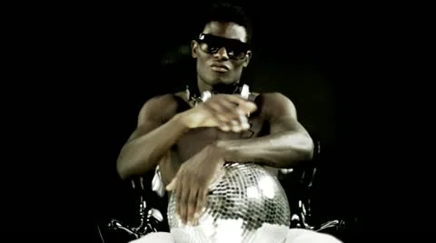 Cool disco guy sequence Stock Footage 12249339