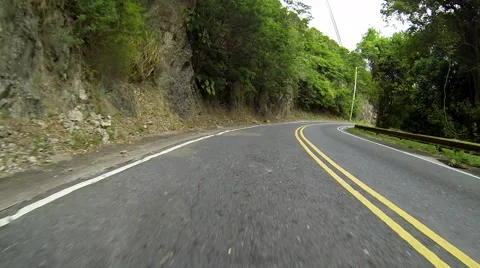 Cool Down Hill shot of the virgin islands Stock Footage 42479865