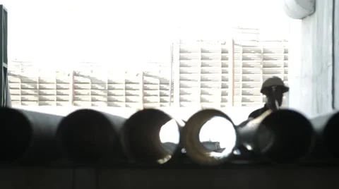 Cool Down Of The Tubes Stock Footage 62844817