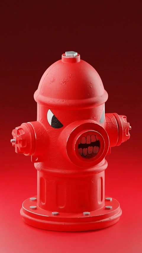 Cool fire hydrant 库存影片 210415629