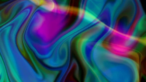 Cool fluid multicolor background drawing. 스톡 동영상 117033680