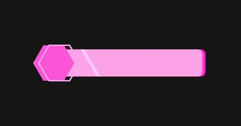 Cool futuristic designed lower third animation. Suitable for greetings, cel.. Stock Illustration