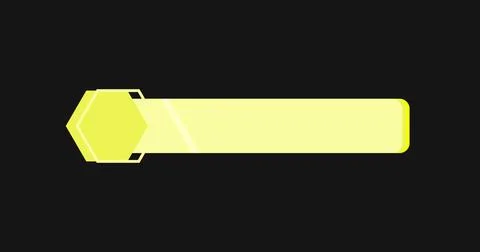 Cool futuristic designed lower third animation. Suitable for greetings, cel.. Stock Illustration