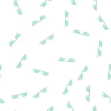 Cool glasses optical glyph vector seamless pattern Illustrazione stock