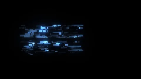 Cool glitch DANSING QUEEN text animation background logo seamless loop New Stock Footage 99923852