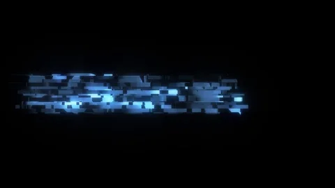 Cool glitch MOUNTING text animation background logo seamless loop New quality Stock Footage 99923107