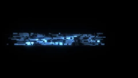 Cool glitch Presentation text animation background logo seamless loop New Video stock 99922248