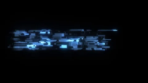 Cool glitch SUPPORT text animation background logo seamless loop New quality Stock Footage 99924447