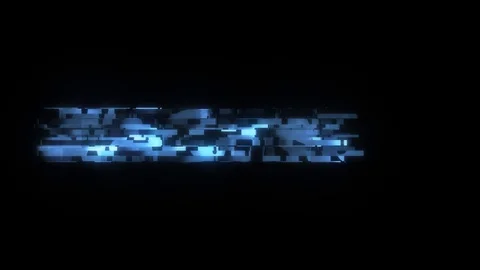 Cool glitch WATCHING text animation background logo seamless loop New quality Stock-Footage 99957219