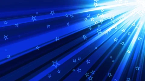 Cool Glorious Rays and Stars Stock Footage 92337837