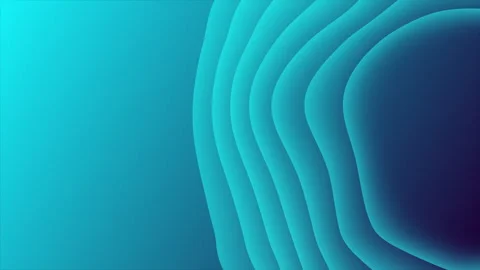 Cool gradient of teal and navy with abstract layered shapes Stock Footage 312874115