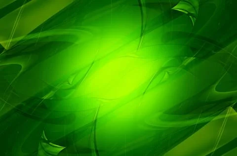 Cool green glassy elements background. Stock Illustration