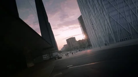 Cool guy with skateboard Stock Footage 20487901