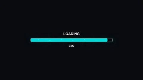 Cool hexagon grid animation shows loading progress with a simple design tha.. Stock Footage 326937167