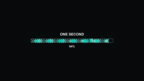 Cool hexagon grid progressbar animation ... | Stock Video | Pond5
