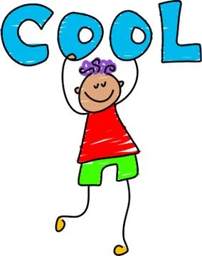 Cool Kid Stock-Illustration