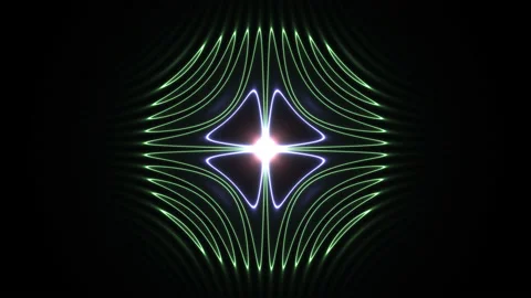 Cool Light Beam Background Mirrored Internally Bouncing Diffraction Stock Footage 140912168
